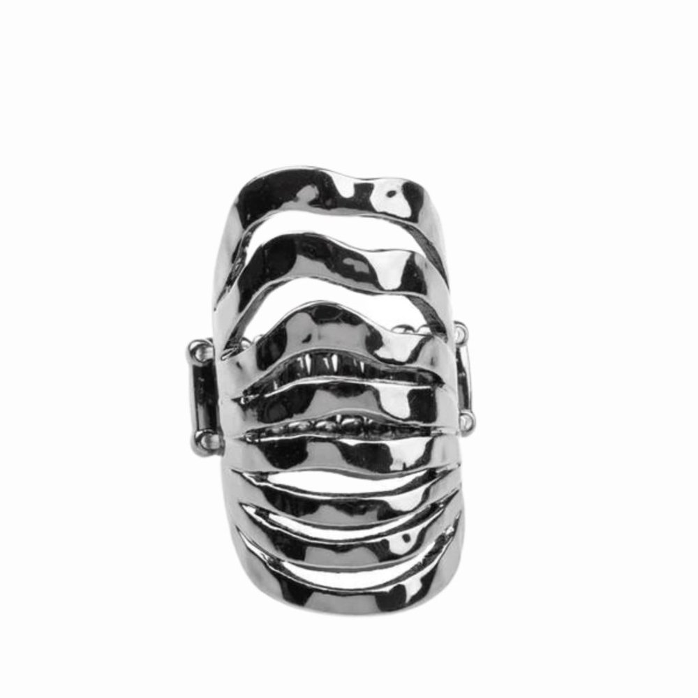 Frequency Gunmetal Ring
